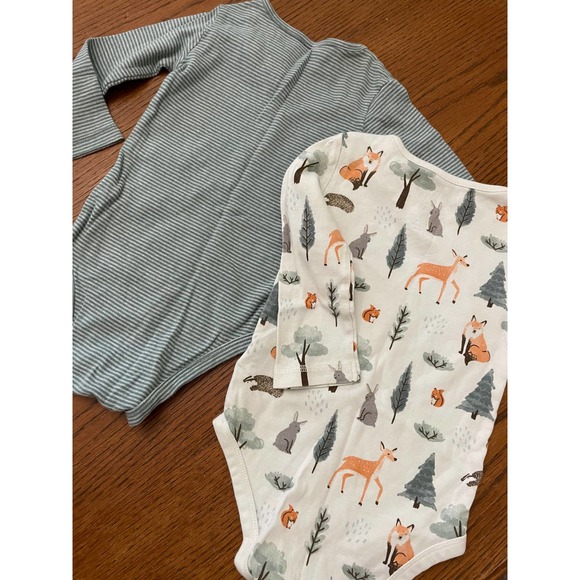 Little Planet Organic By Carters Sweater Romper Outfit 18m - Picture 8 of 9